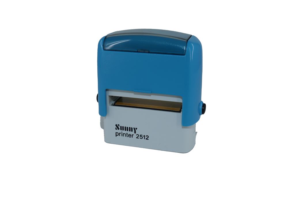 دسته مهر ژلاتینی سانی مدل 2512رنگ دسته مهر آبی آسمانی